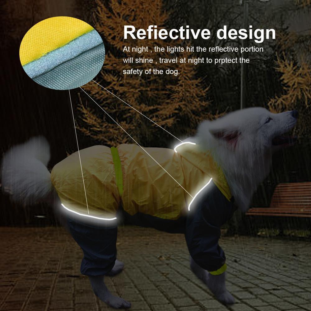 Taffeta shell Raincoat Dog Raincoat Happy Paws 