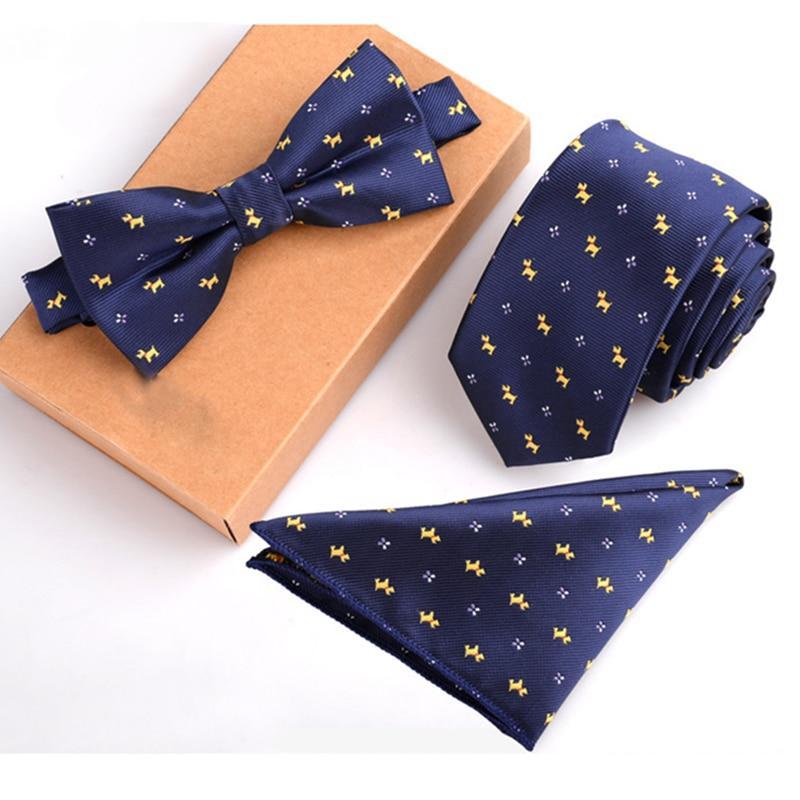 Tie, Bow & Hanky Set Tie Hanky & Bow Set Happy Paws 