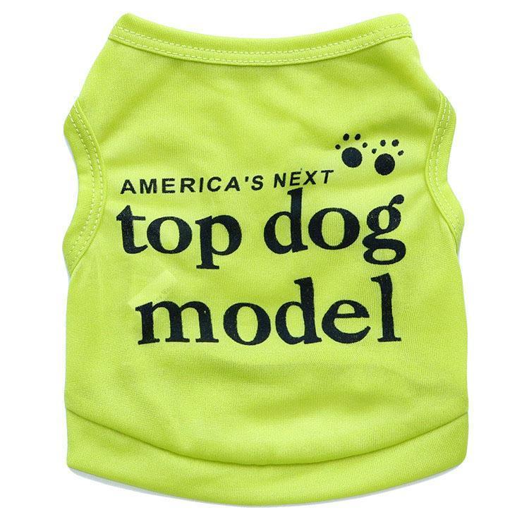 Top Dog Model Vest Happy Paws 