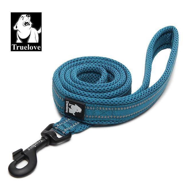 Truelove Comfort Leash dog leash Happy Paws Blue 