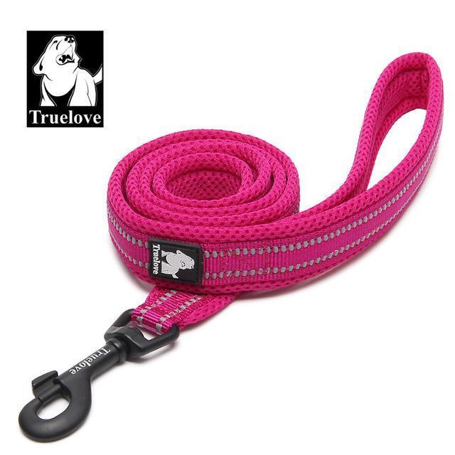 Truelove Comfort Leash dog leash Happy Paws Fuchsia 