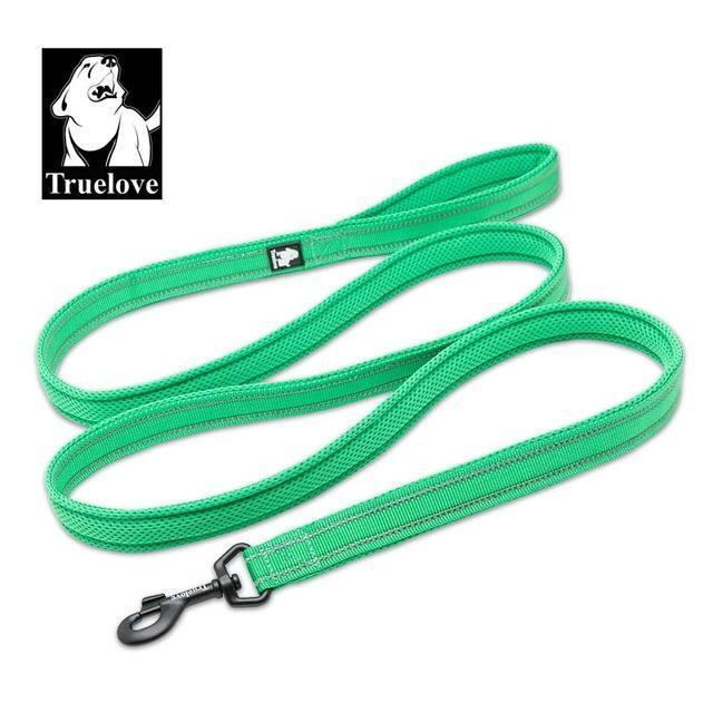 Truelove Comfort Leash dog leash Happy Paws Green 