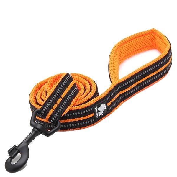 Truelove Comfort Leash dog leash Happy Paws Orange 