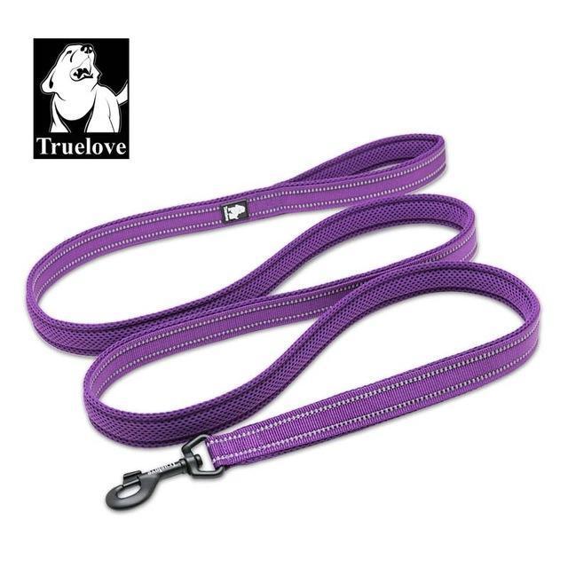 Truelove Comfort Leash dog leash Happy Paws Purple 