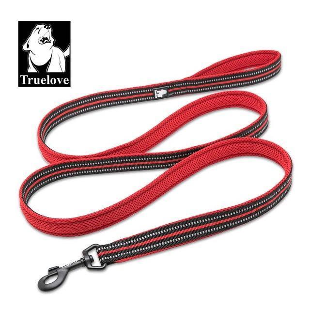 Truelove Comfort Leash dog leash Happy Paws Red 