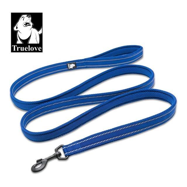 Truelove Comfort Leash dog leash Happy Paws Royal Blue 