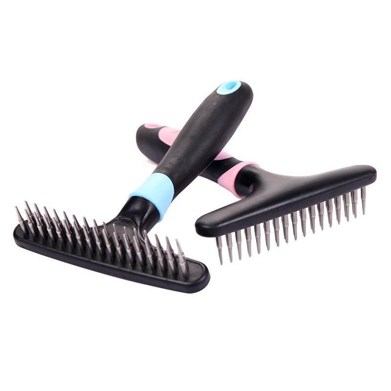 Undercoat Shedding Rake Dog Brush & Comb Happy Paws 