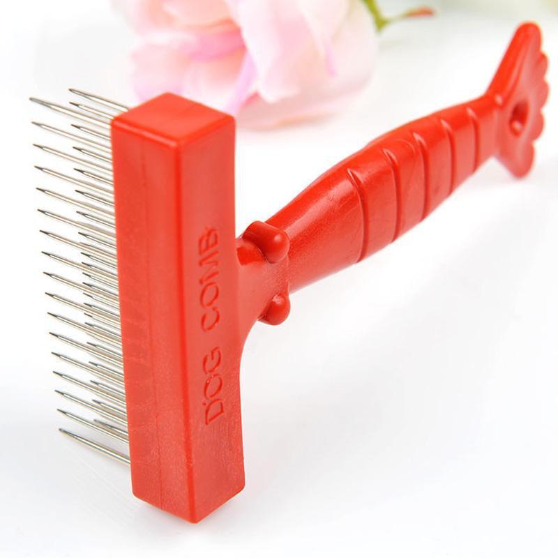 Undercoat Shedding Rake Dog Brush & Comb Happy Paws 