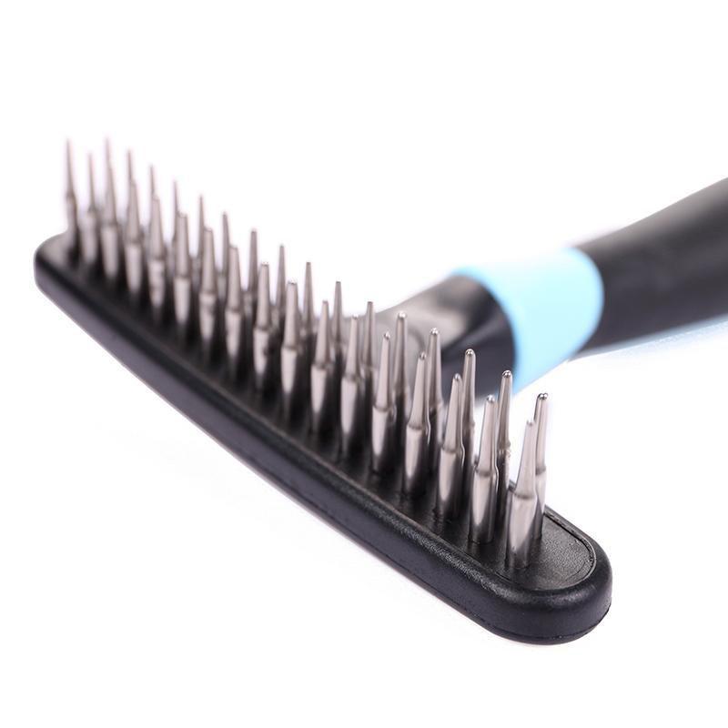 Undercoat Shedding Rake Dog Brush & Comb Happy Paws 