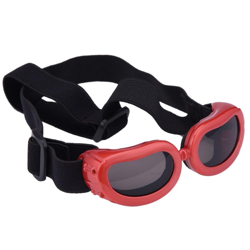 UV Sunglasses Dog Sunglasses Happy Paws Red 