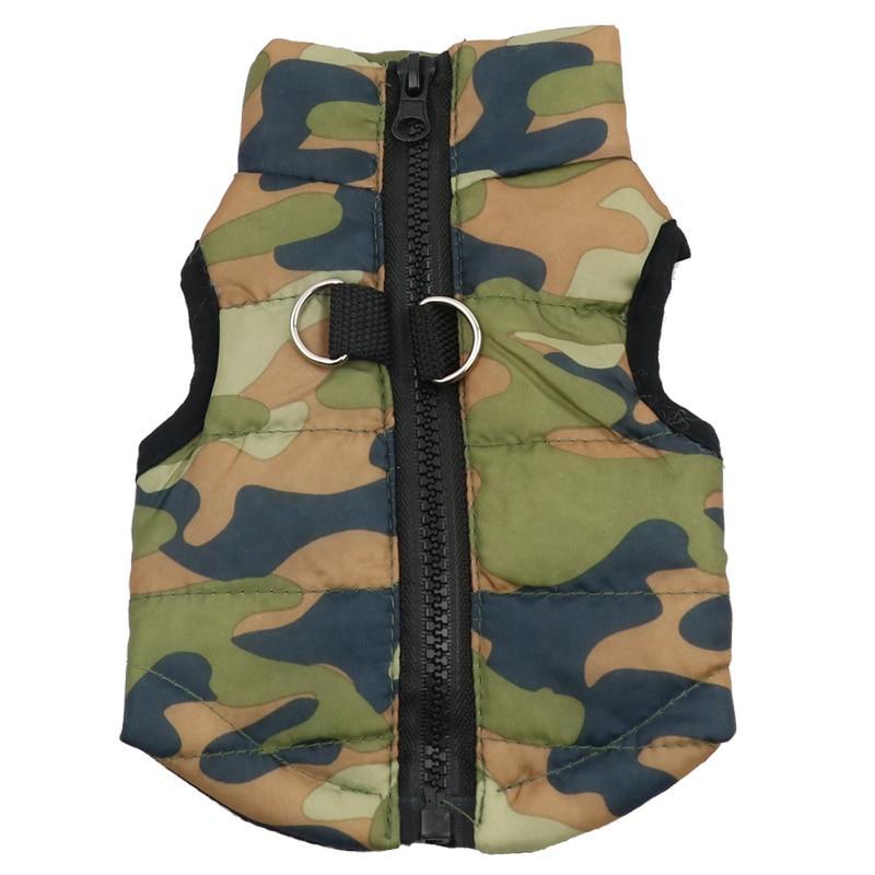 Windproof Jacket Vest Dog Sleeveless Jacket Happy Paws 