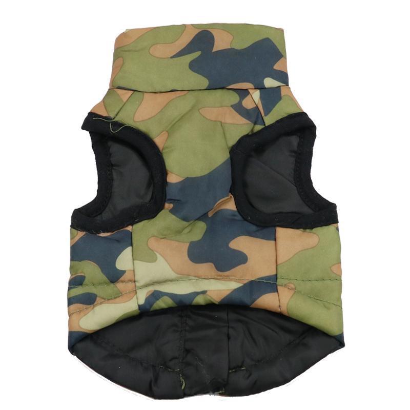 Windproof Jacket Vest Dog Sleeveless Jacket Happy Paws 