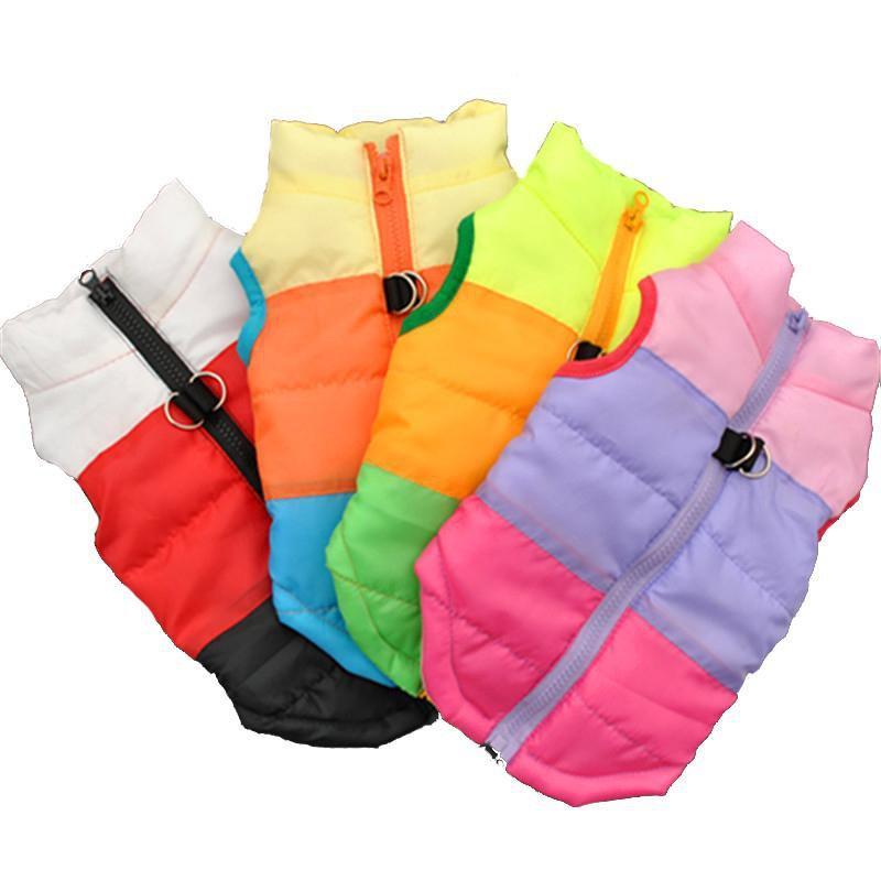 Windproof Jacket Vest Dog Sleeveless Jacket Happy Paws 
