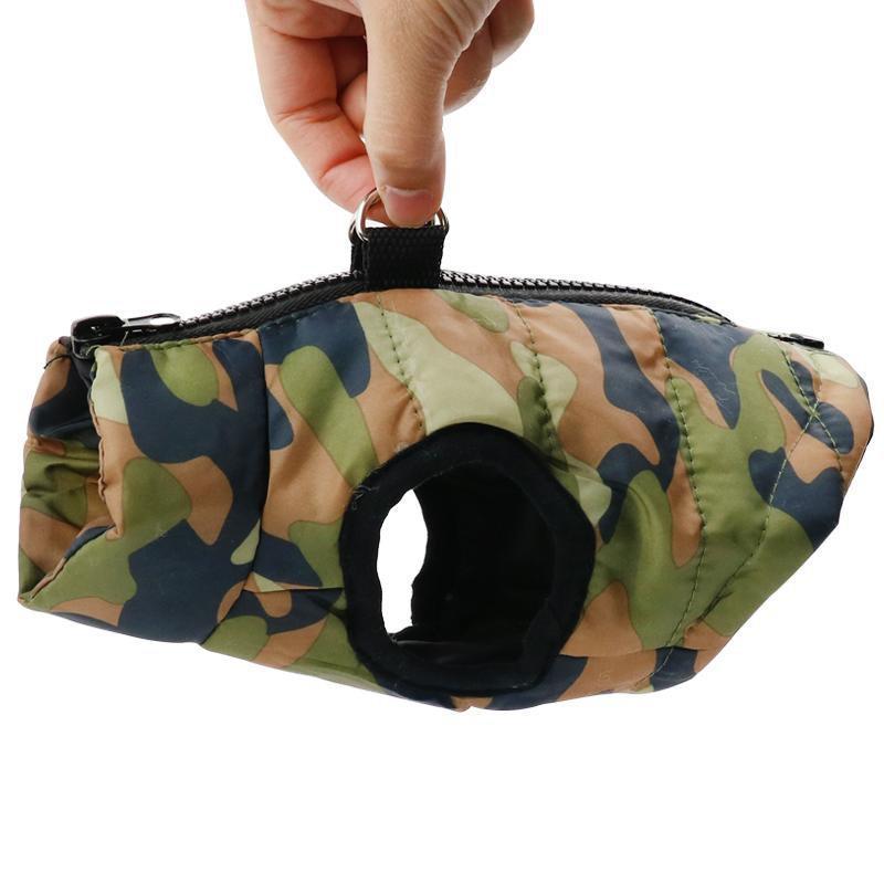 Windproof Jacket Vest Dog Sleeveless Jacket Happy Paws 