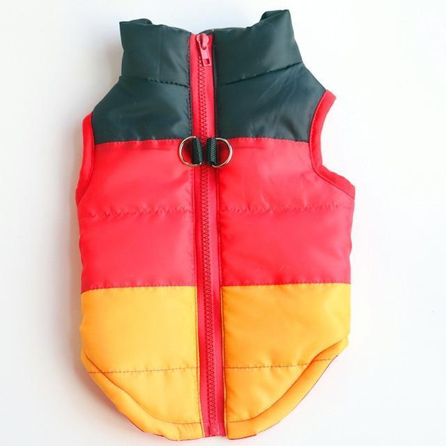 Windproof Jacket Vest Dog Sleeveless Jacket Happy Paws German Large 